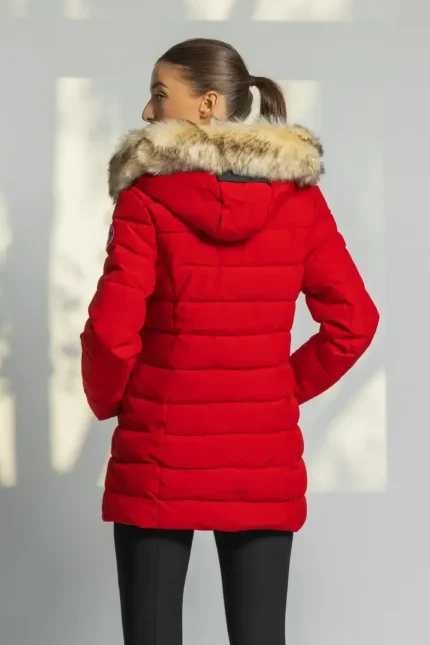 Ginette Doudoune Women - Red Back