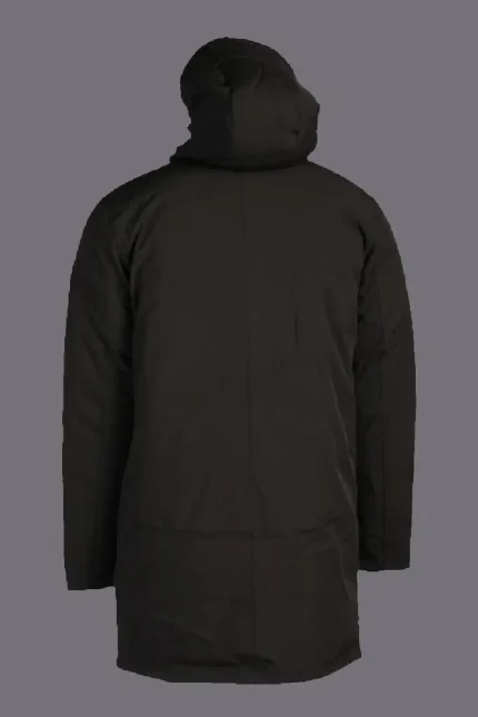 Noir Manteau Back