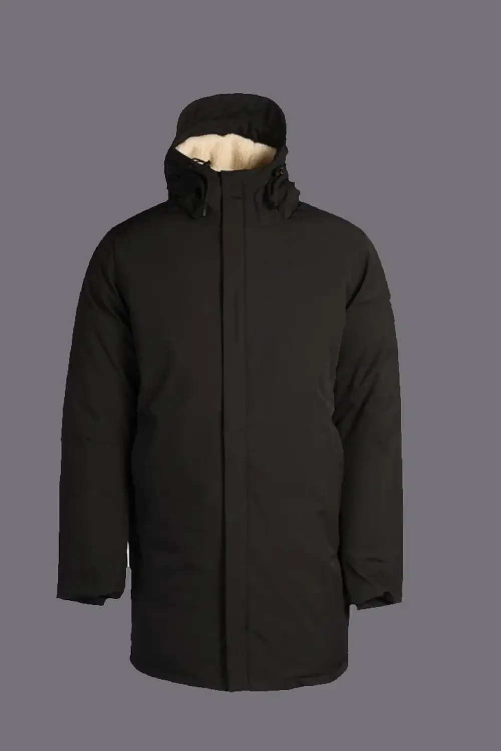 Noir Manteau Noir Manteau