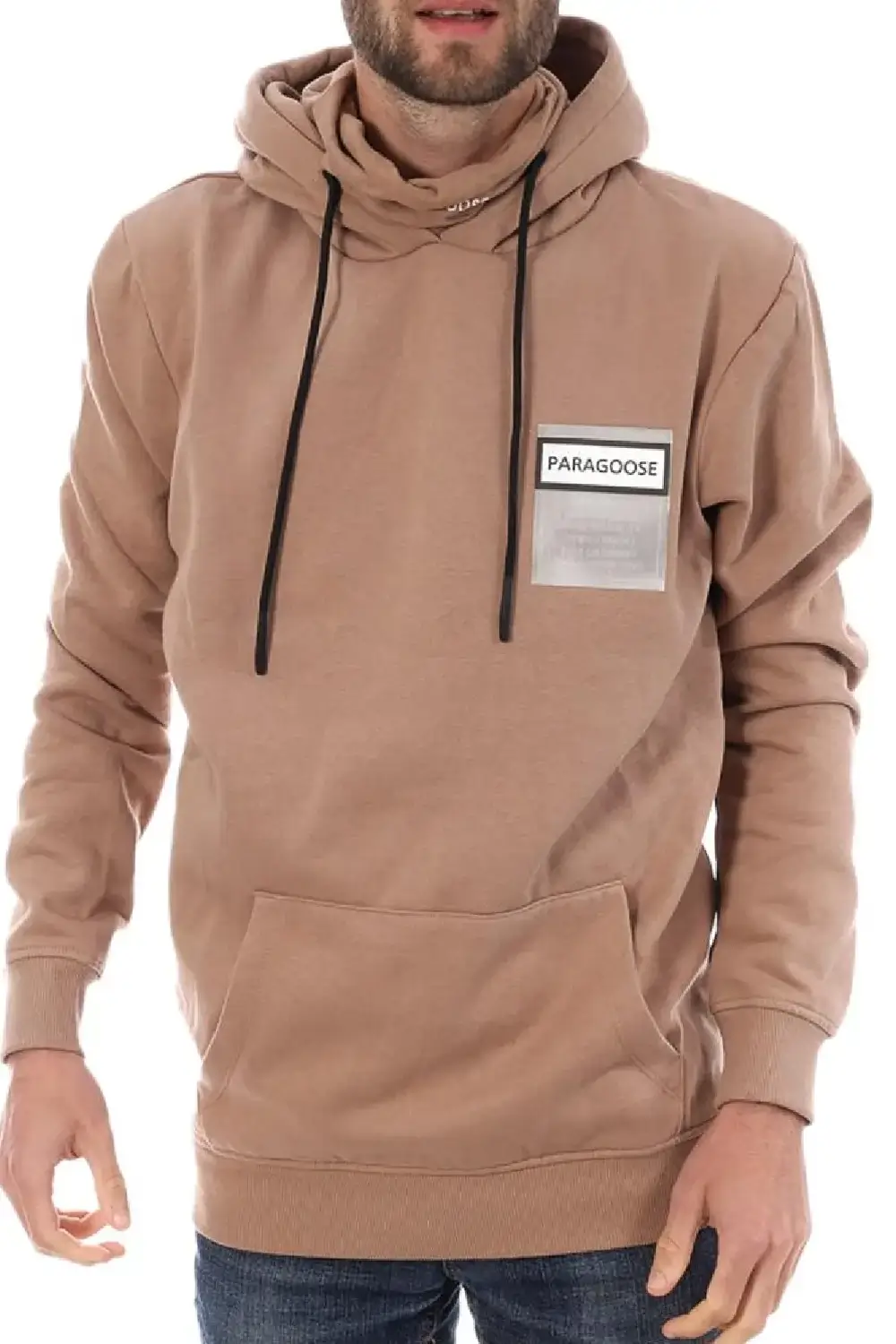 Sweat Blanc Homme Marron URUS Sweat Blanc Homme Marron URUS