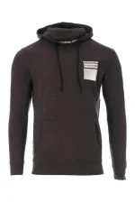Sweatshirt blanc pour homme URUS Noir