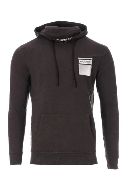Sweatshirt blanc pour homme URUS Noir