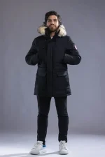 Veste Alon Bleu Marine - Noir