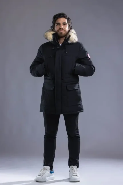 Veste Alon Bleu Marine - Noir