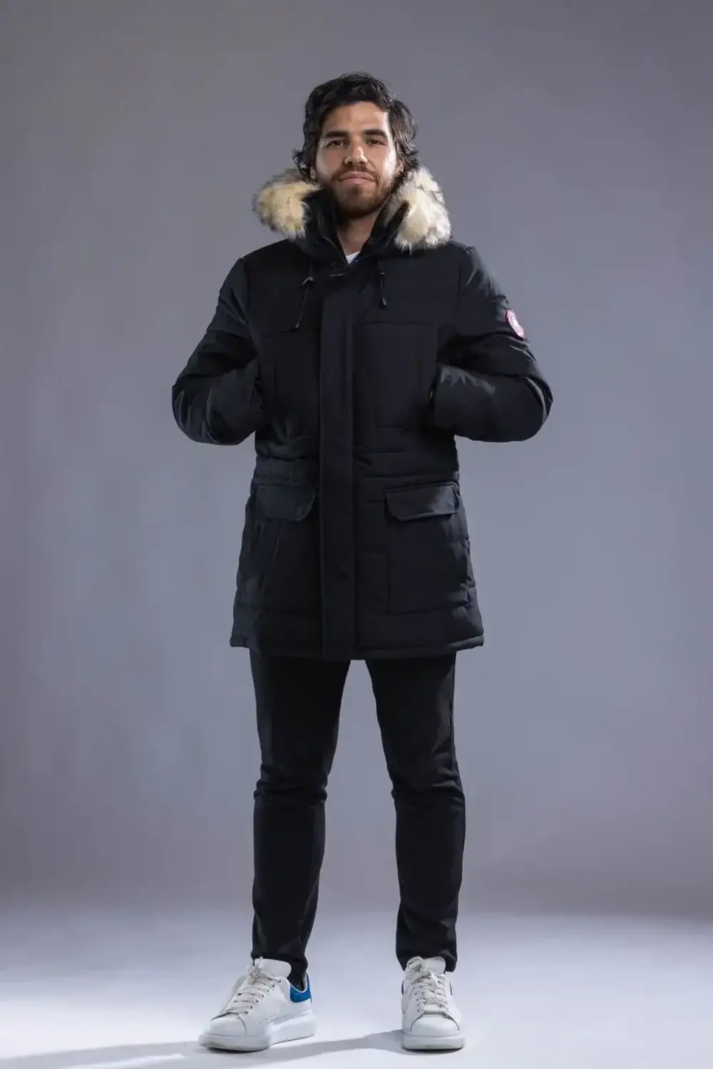 Veste Alon Bleu Marine - Noir Veste Alon Bleu Marine - Noir