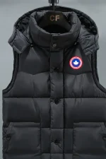 Veste Noire Homme zip