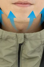 Veste Vert Enfant​ Zip