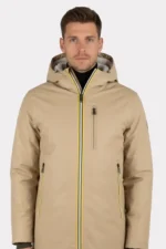 Campera Beige Long Jaco