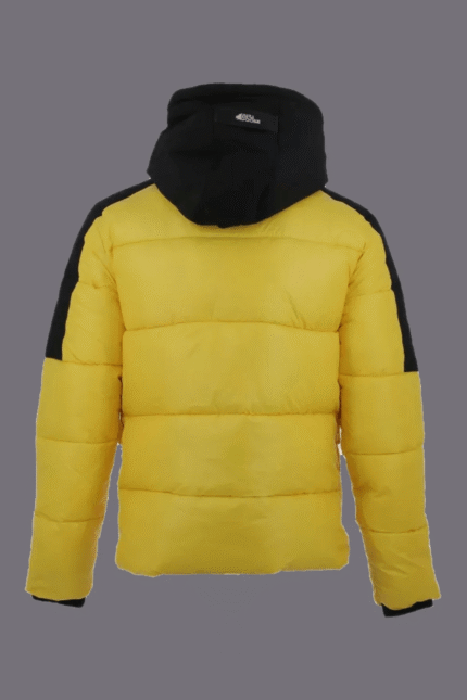 Doudoune Jaune Back