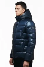 Manteau Campera Lauren Marino Azul Side