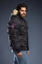 Parka Paragoose Aria Print Black