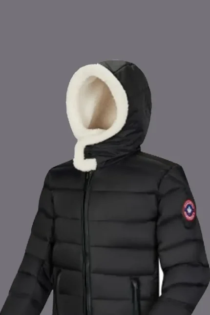 Women Black Puffer Jacket