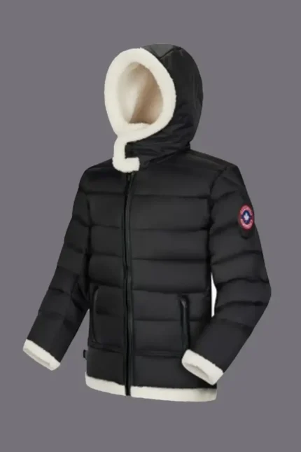 Women's Black Puffer Jacket