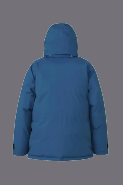 Parka Bleu Foncé Back