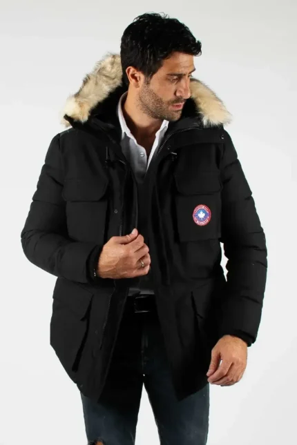 Parka Bleu Marine Paragoose
